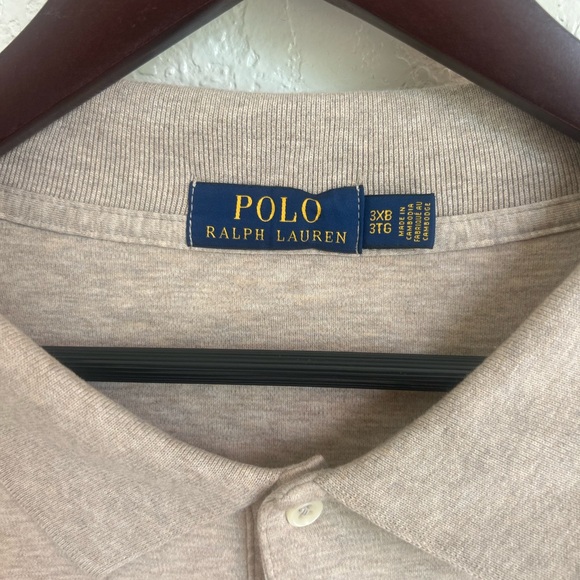 Polo Ralph Lauren Luxury Classic Fit Long Sleeve Polo-Collar Shirt, Size 3XL - Picture 5 of 7